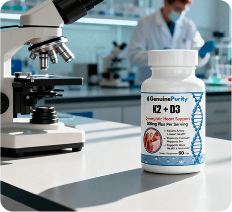 GenuinePurity Vitamin D3 and Vitamin K2