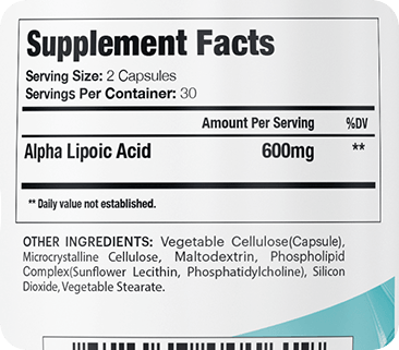 GenuinePurity Alpha Lipoic Acid